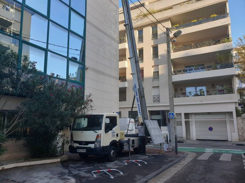 Réalisation d'une terrasse auto protégée sur Marseille 13005